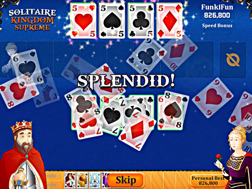 Solitaire Kingdom Supreme screenshot 1
