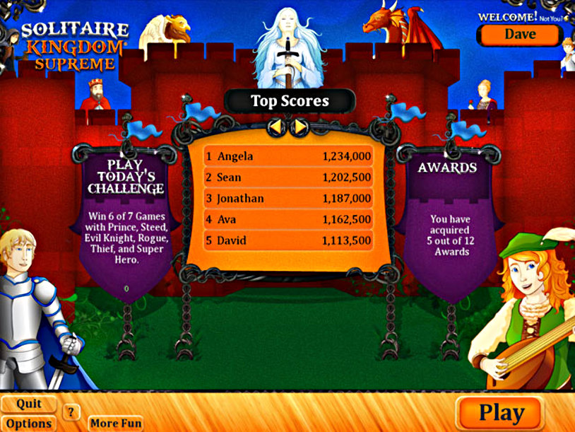 Solitaire Kingdom Supreme screenshot 3