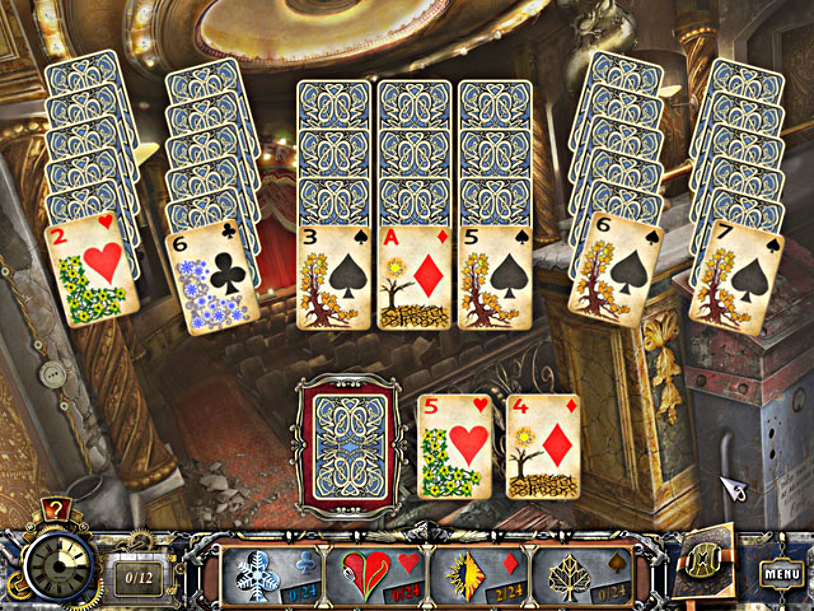 Solitaire Mystery: Four Seasons screenshot 1