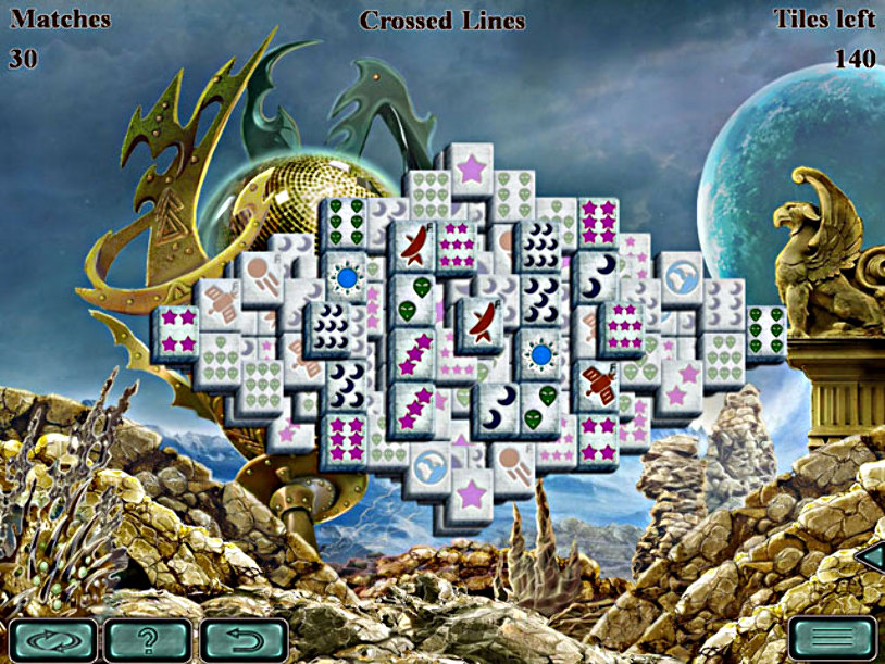 Space Mahjong screenshot 1
