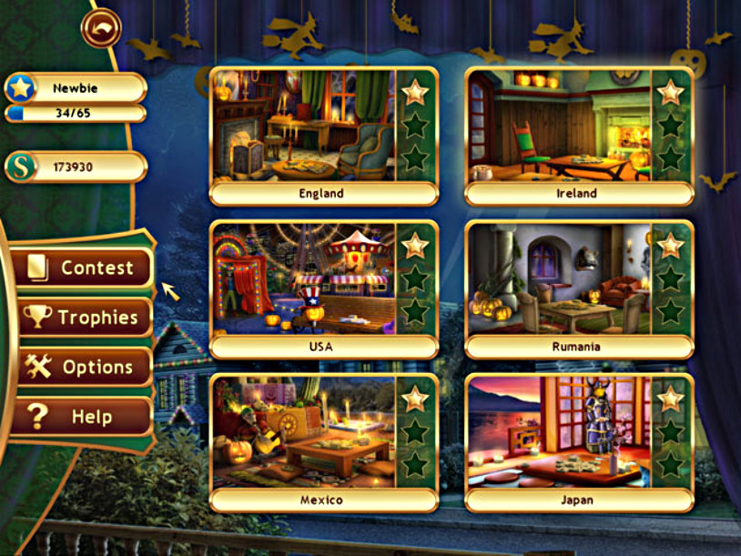 Spooky Mahjong screenshot 2