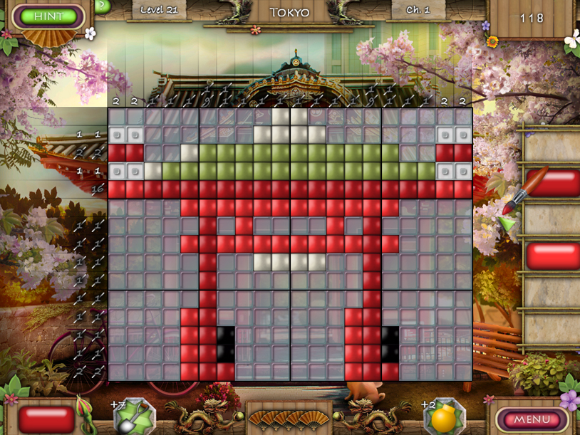 Spring in Japan - Mosaic Edition screenshot 2