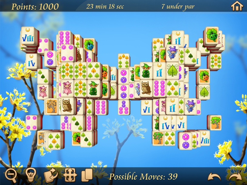 Springtime Mahjongg screenshot 1
