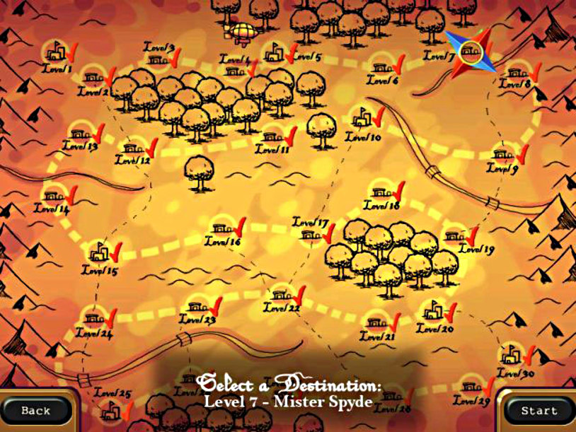 Spyde Solitaire screenshot 1