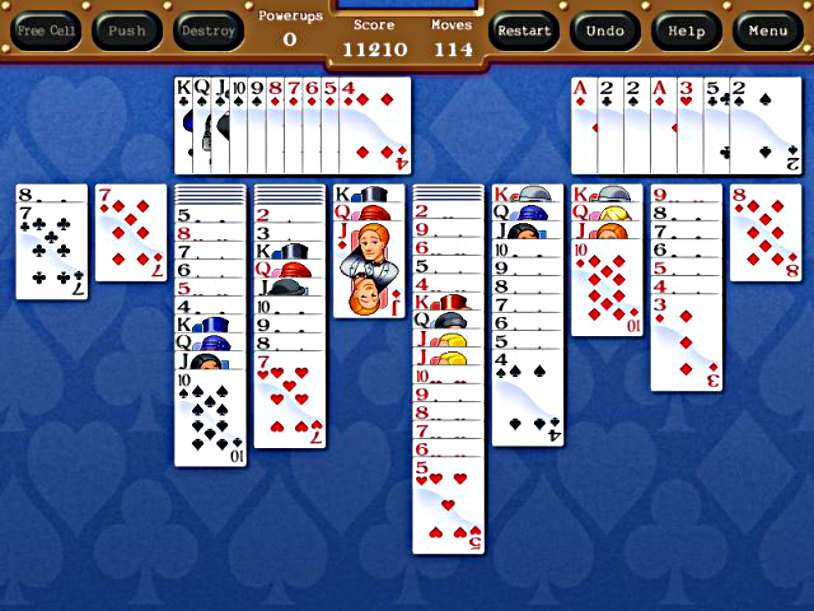 Spyde Solitaire screenshot 3