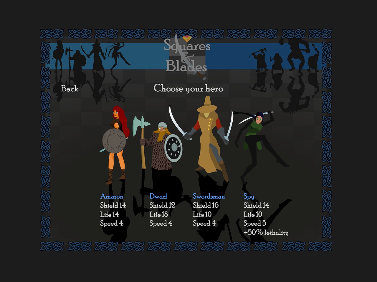 Squares & Blades screenshot 2