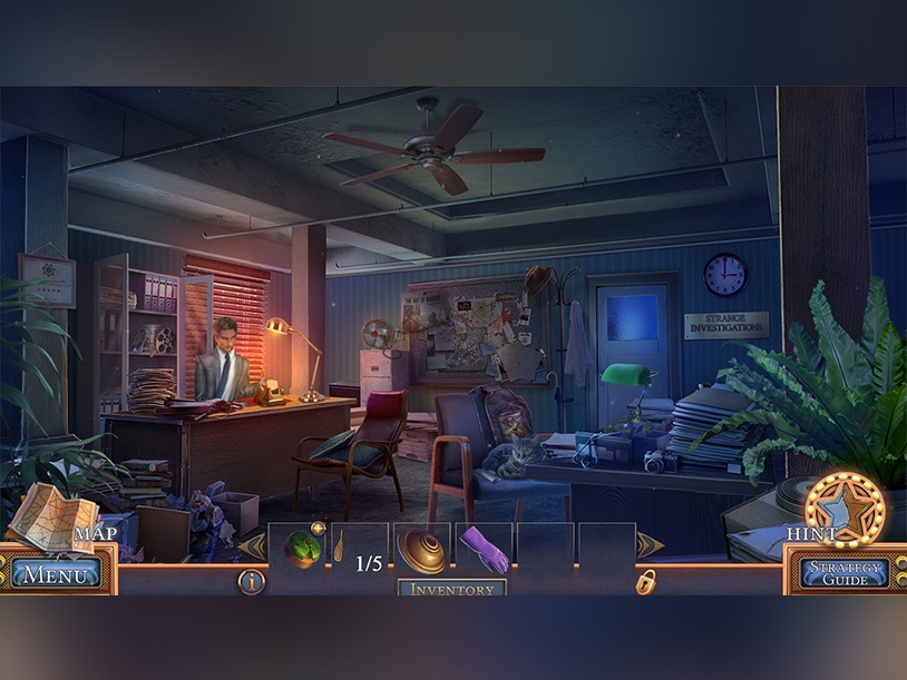 Strange Investigations: Two for Solitaire screenshot 1