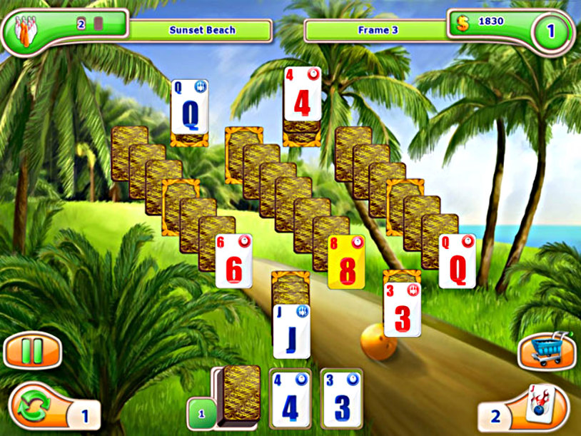 Strike Solitaire 2 screenshot 1