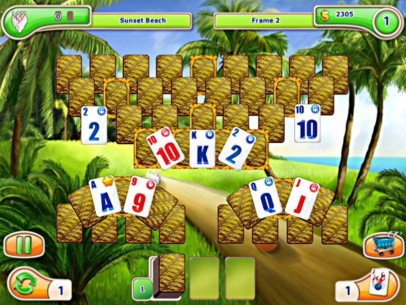 Strike Solitaire 3 - Dream Resort screenshot 2