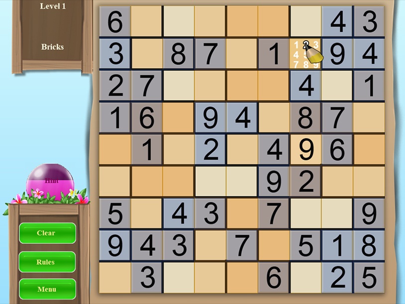 Sudoku Vacation screenshot 3
