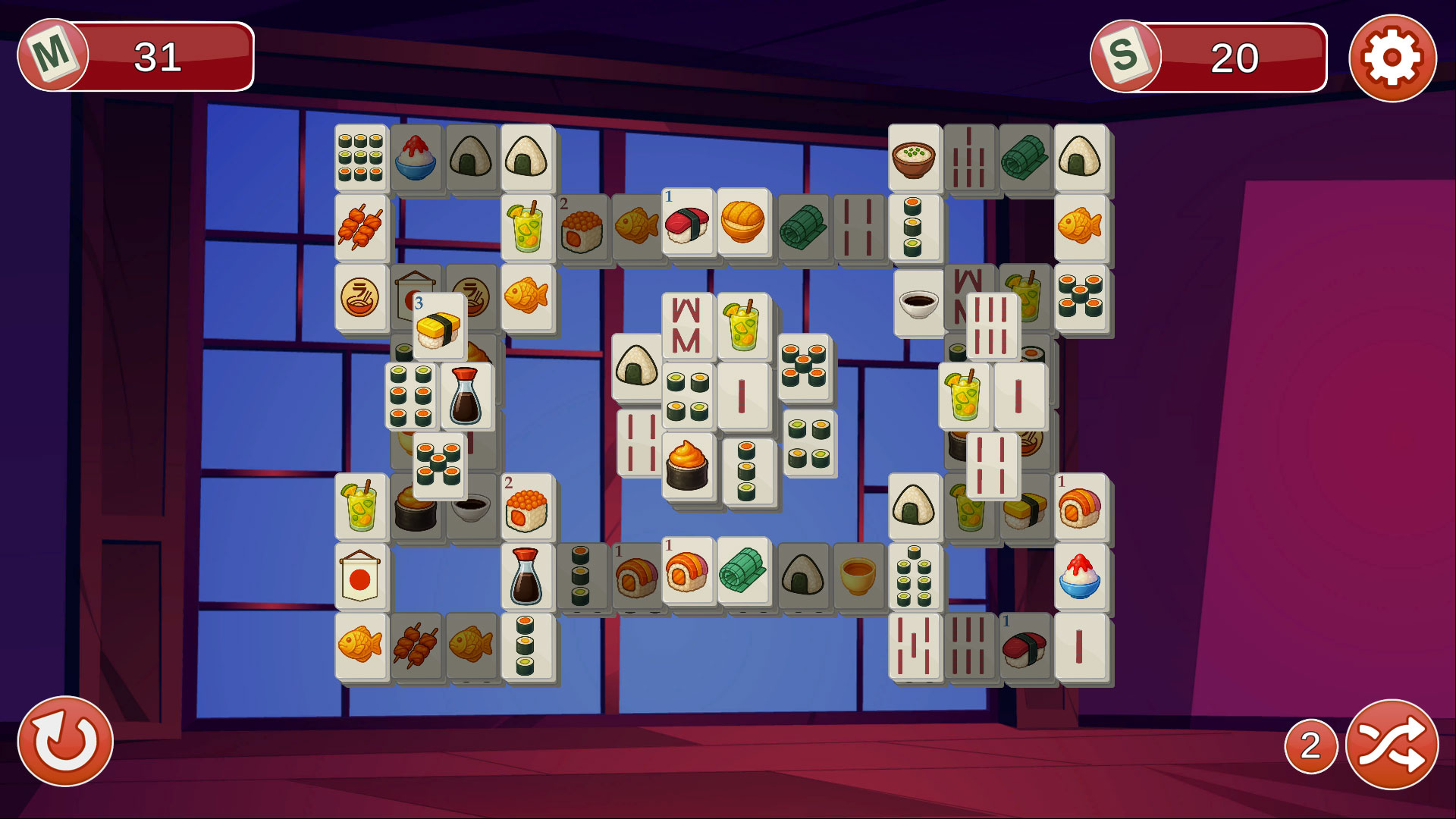Sushi Mahjong screenshot 4