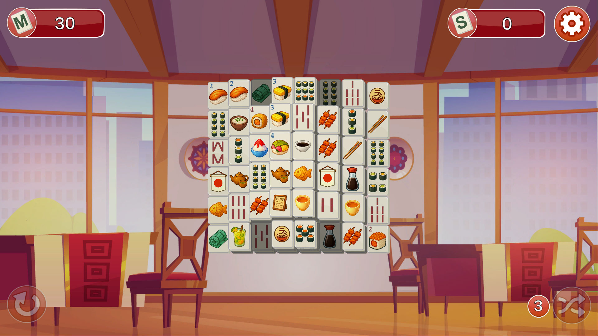 Sushi Mahjong screenshot 3