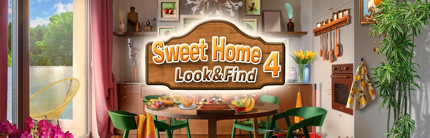 Sweet Home Look And Find 4 key art — free casual game on iWin