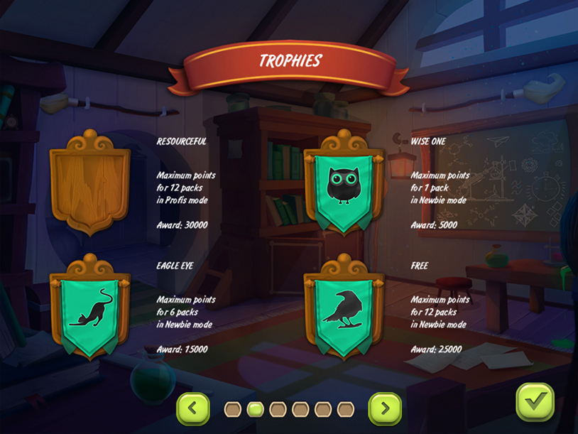 Sweet Solitaire School Witch screenshot 1