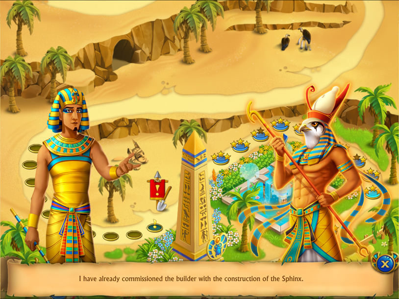 The Artifact of the Pharaoh Solitaire screenshot 2