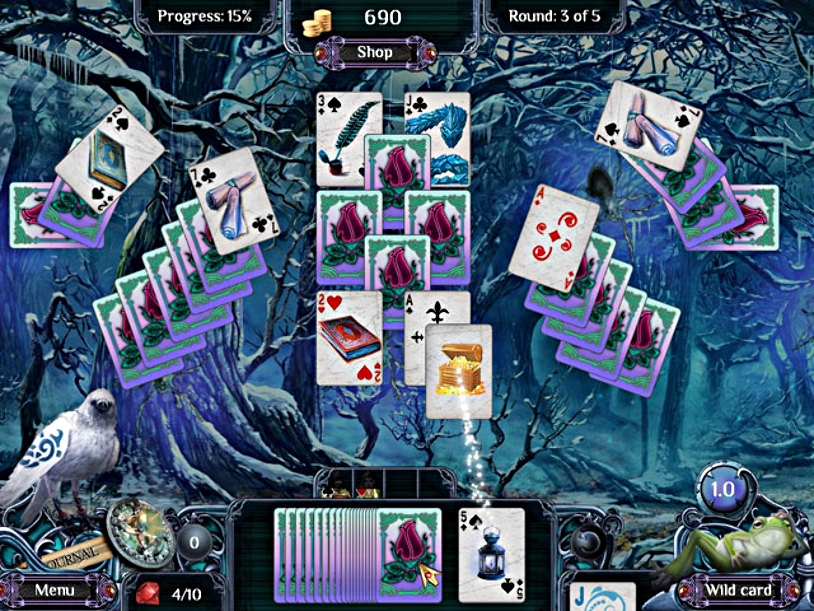 The Far Kingdoms Winter Solitaire screenshot 2