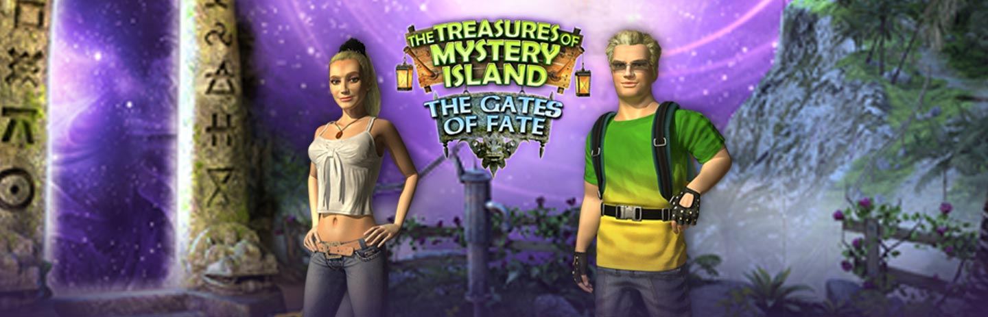 The Treasures Of Mystery Island 2 The Gates Of Fate key art — free casual game on iWin