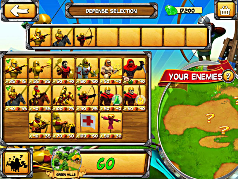 The Wall: Medieval Heroes screenshot 1