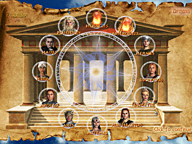 Throne of Olympus screenshot 2