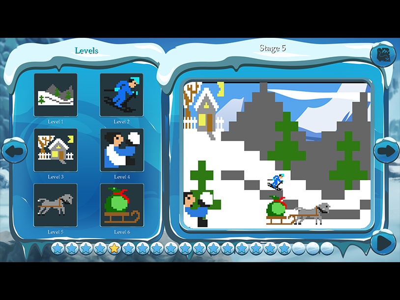 Time Twins Mosaics - Winter Splash screenshot 3