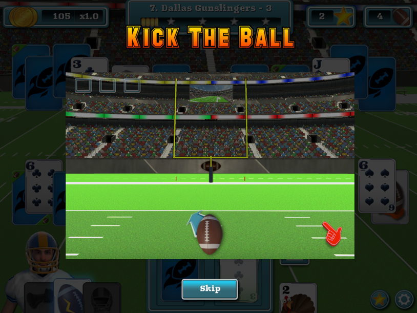 Touch Down Football Solitaire screenshot 3
