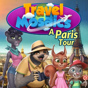 Travel Mosaics - A Paris Tour