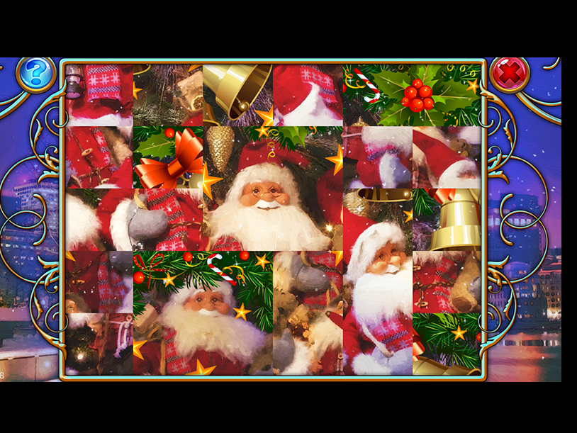 Travel Mosaics 11: Christmas Sleigh Ride screenshot 3