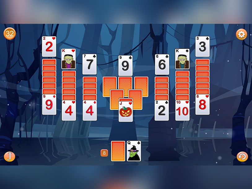 Trick or Treat Halloween Solitaire screenshot 2