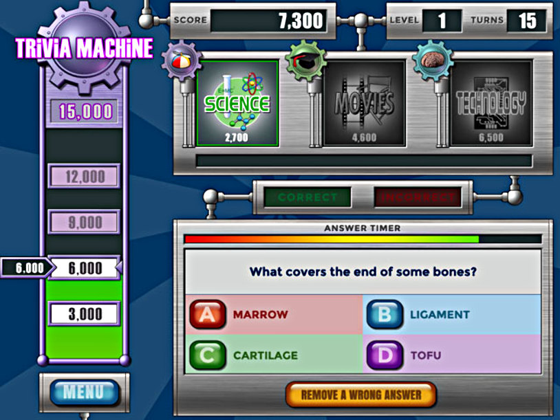 Trivia Machine Reloaded screenshot 1