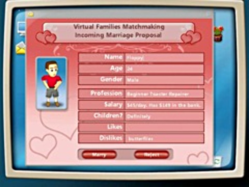 Virtual Families screenshot 1