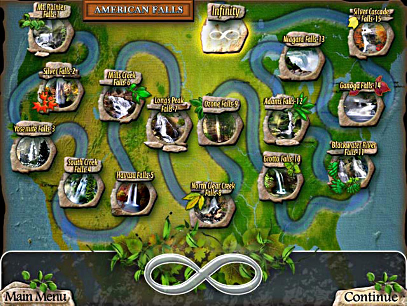 Waterscape Solitaire screenshot 1