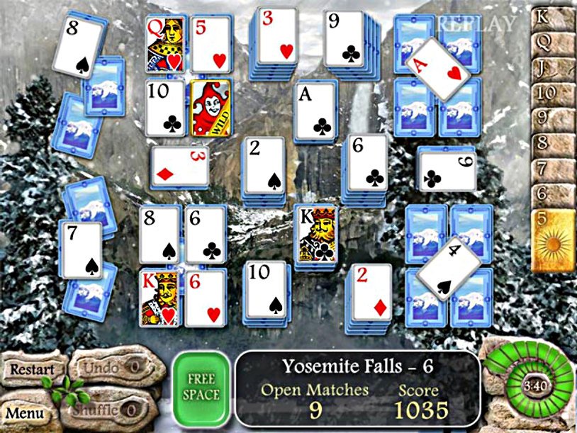 Waterscape Solitaire screenshot 2