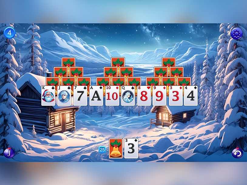 Winterland Solitaire 2 screenshot 1
