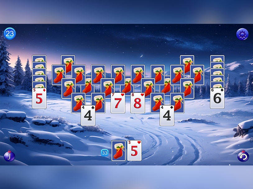 Winterland Solitaire 2 screenshot 2