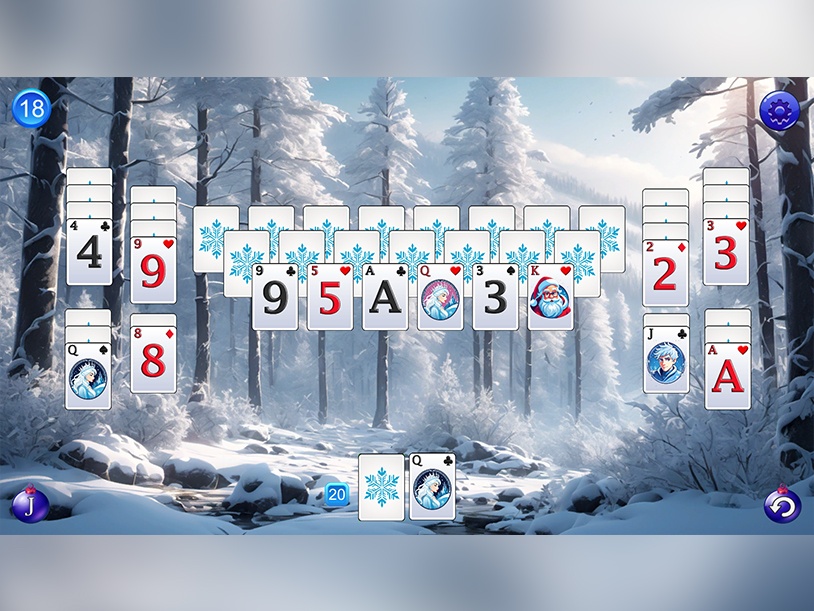 Winterland Solitaire 2 screenshot 3