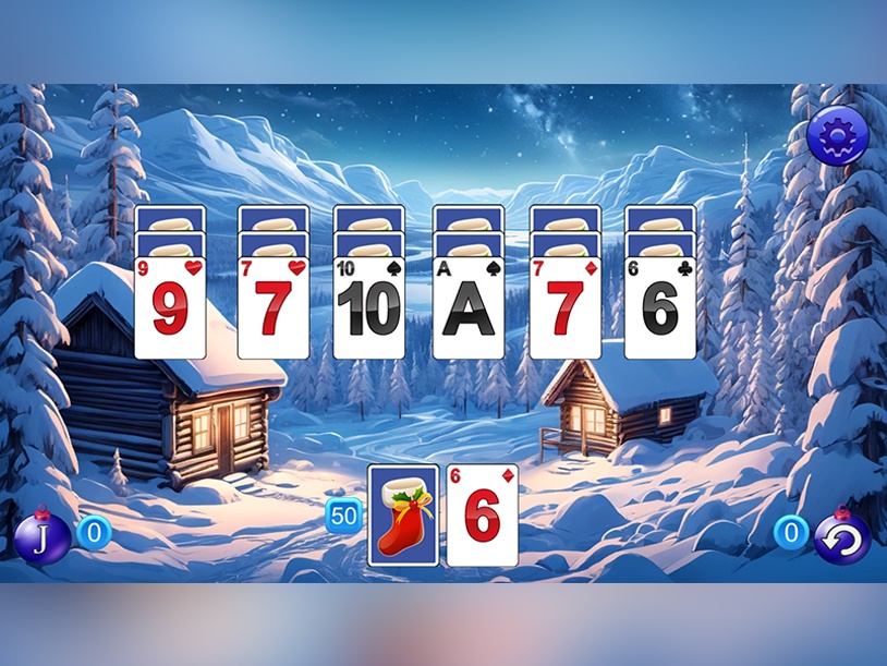 Winterland Solitaire screenshot 1