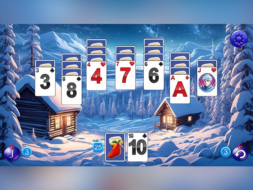 Winterland Solitaire screenshot 2