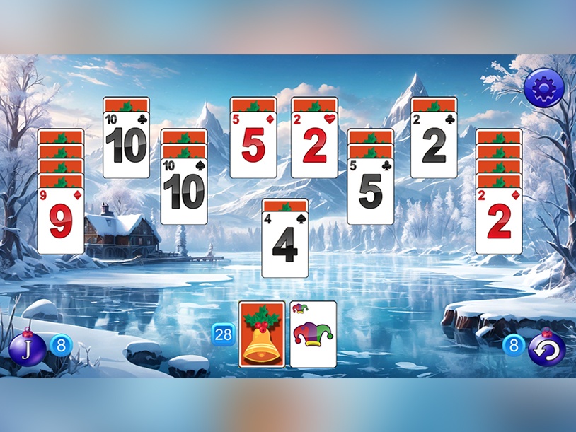 Winterland Solitaire screenshot 3
