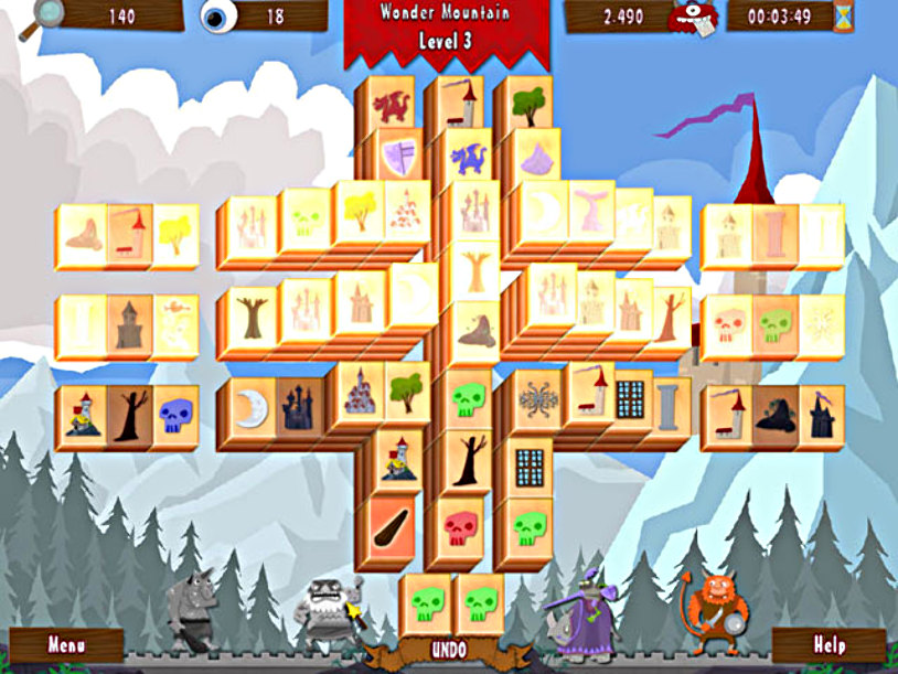 Wonderland Mahjong screenshot 3