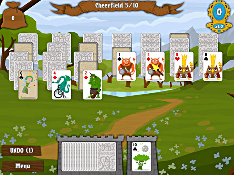 Wonderland Solitaire screenshot 3