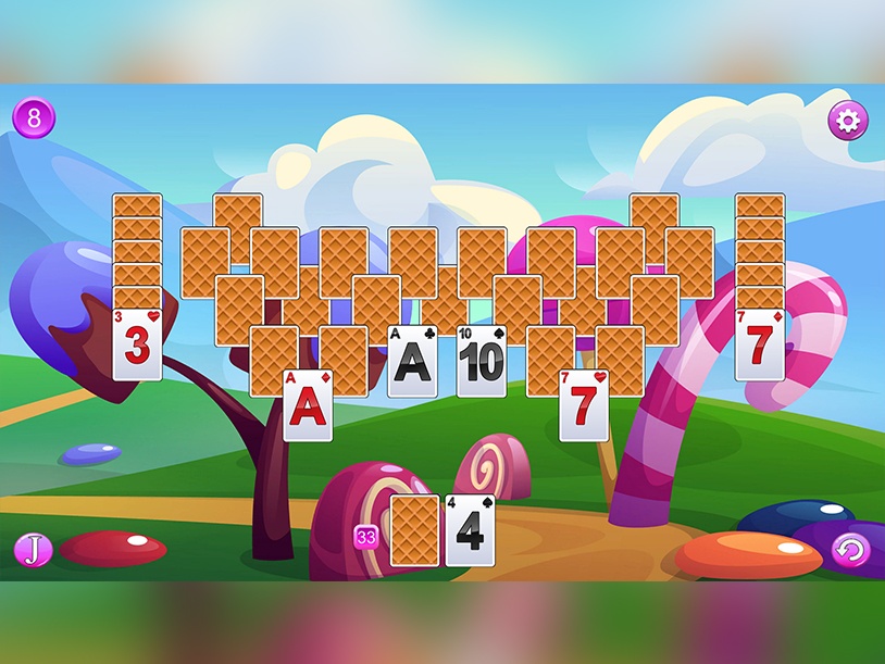 Yummyland Solitaire 2 screenshot 1