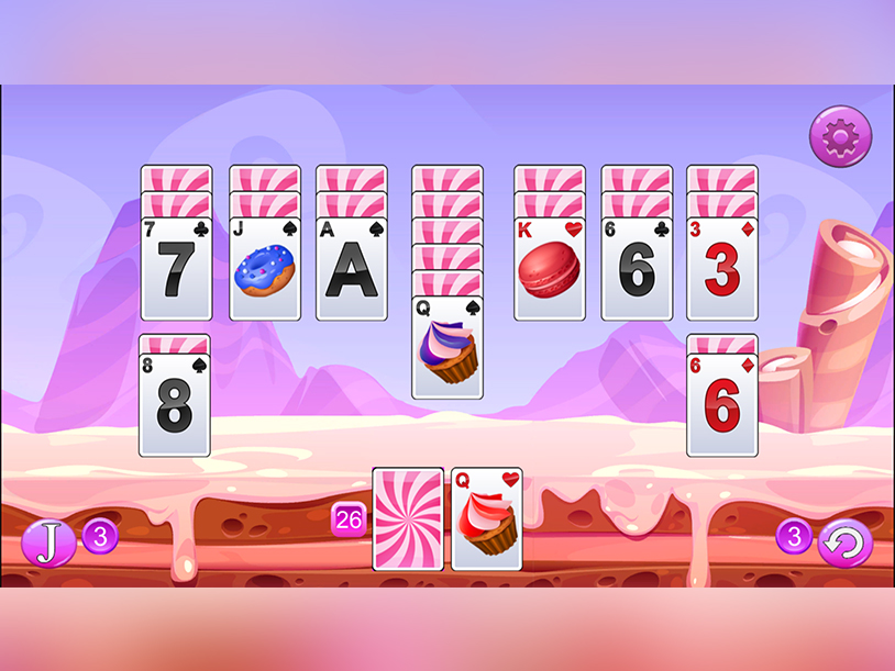 Yummyland Solitaire screenshot 1