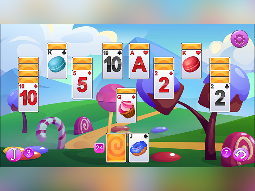 Yummyland Solitaire screenshot 2