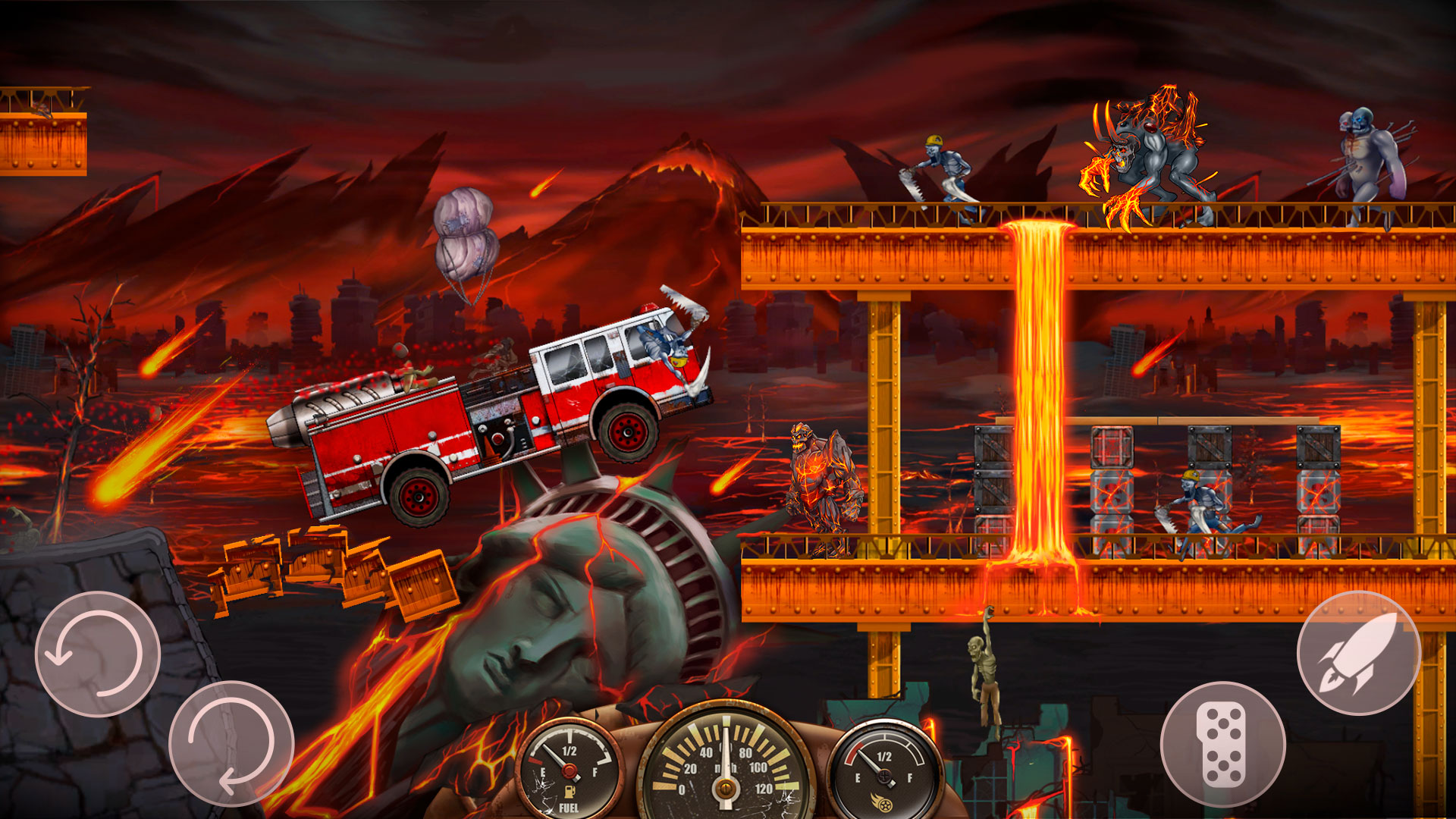 Zombie Hill Racing screenshot 5