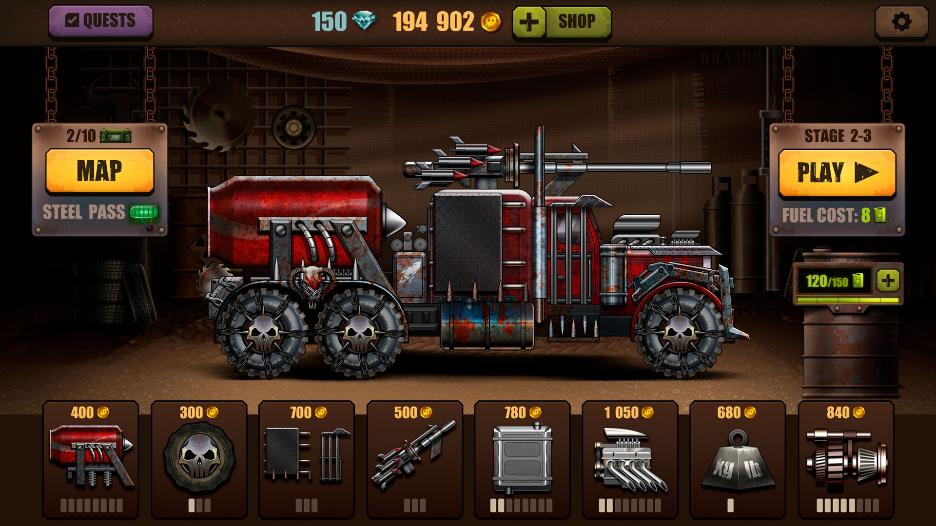 Zombie Hill Racing screenshot 3