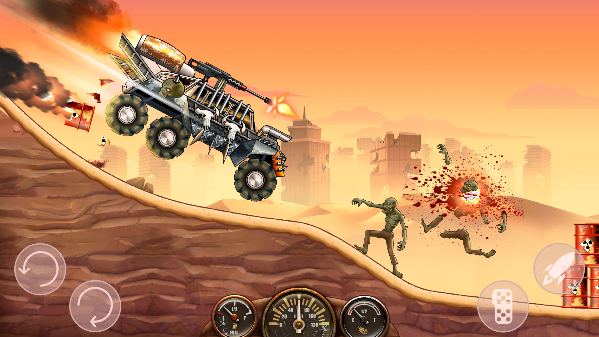 Zombie Hill Racing screenshot 4