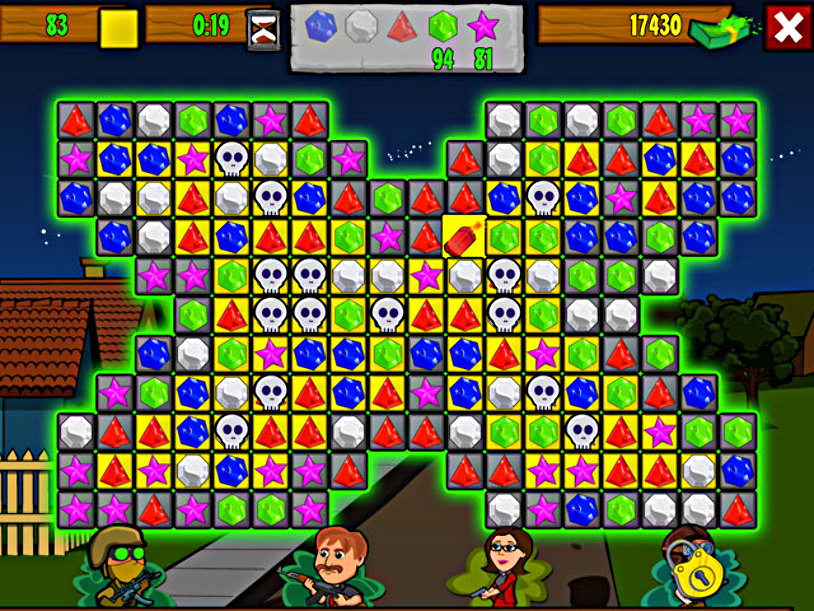 Zombie Jewel screenshot 1