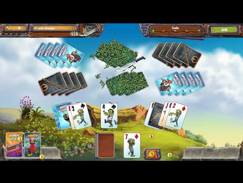 Zombie Solitaire 2 - Chapter 2 screenshot 3