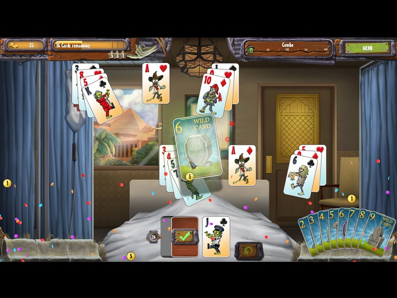 Zombie Solitaire 2 - Chapter 3 screenshot 1
