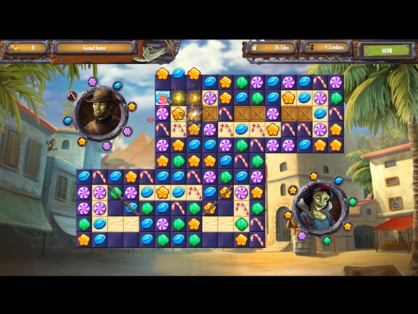 Zombie Solitaire 2 - Chapter 3 screenshot 2